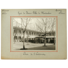 Lycée de jeunes filles de Montauban, Cour de l'externat.