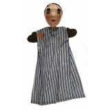 Marionnette à gaine. 