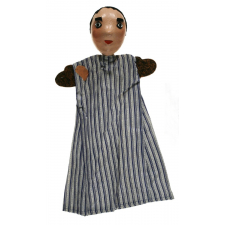 Marionnette à gaine. 