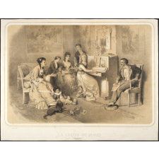La leçon de piano.
