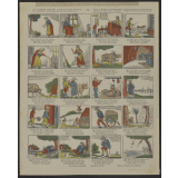 Histoire du Petit Poucet en images. 