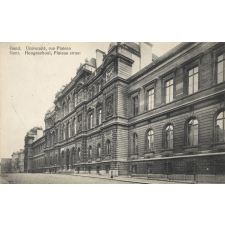 Gand - Université, rue Plateau - Gent - Hoogeschool, Plateau straat.