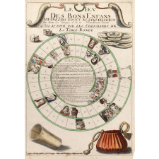 Le Jeu des Bons Enfans vivans sans soucy ni sans chagrin. Ou sont les Intrigues de la vie. Nouvellement inventé. Mis au jour par les Chevaliers de la Table Ronde