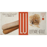 Buvard publicitaire. Le Boudoir LU. Lefèvre-Utile.