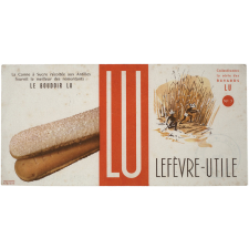 Buvard publicitaire. Le Boudoir LU. Lefèvre-Utile.