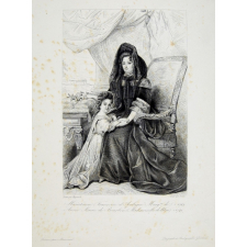 Maintenon (Françoise d'Aubigné, Marquise de) morte en 1719. Anne marie de Bourbon (Mademoiselle de Blois), morte en 1749.