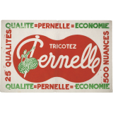 Buvard publicitaire. Tricotez Pernelle.