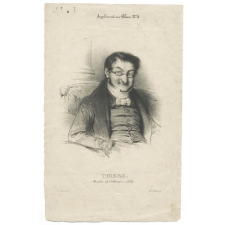 Thiers. Ministre de l'intérieur - 1834.