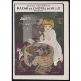 Grands magasins du Bazar de l'Hôtel de Ville, Paris. Jouets, étrennes 1918.