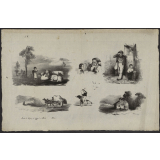 Planche d'images de Metz. 