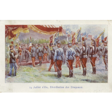 14 Juillet 1880, Distribution des Drapeaux.