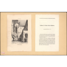 Paris historique de Charles Nodier. Saint–Julien–le–Pauvre.