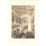 Colonie de Mettray. Vue intérieure de l'Eglise.