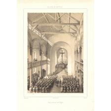Colonie de Mettray. Vue intérieure de l'Eglise.