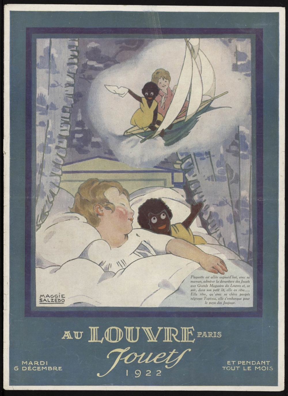 Au Louvre, Paris. Jouets 1922.