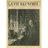 M. Marcelin Berthelot dans son laboratoire de Meudon. Le Jubilé de M. Berthelot au Collège de France.