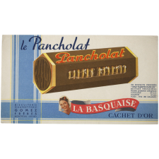 Buvard publicitaire. Panchocolat. La Basquaise.