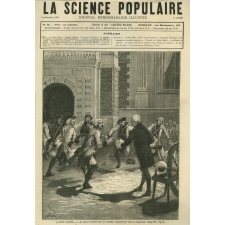 L'Abbé Nollet. Au même moment tous les hommes tressaillirent sous la commotion.