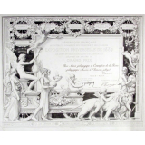 Exposition Universelle de 1889. Le jury international des récompenses décerne un diplôme de Grand Prix.