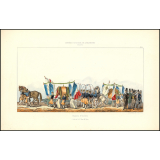 Brasseurs & Tonneliers. Cortège industriel de Strasbourg. 25 juin 1840. 