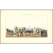 Brasseurs & Tonneliers. Cortège industriel de Strasbourg. 25 juin 1840. 