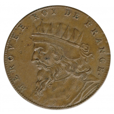 Médaille à l'effigie de Mérovée. 
