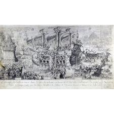 Estampe, du Tableau trouvé dans l'Eglise, des ci-devant soi-disans-Jésuites de Billom, en Auvergne. L'An 1762.