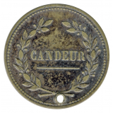 Médaille de récompense à la candeur et au dévouement. 