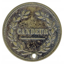 Médaille de récompense à la candeur et au dévouement. 