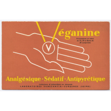 Buvard publicitaire. Véganine.