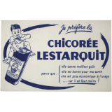Buvard publicitaire. Chicorée Lestarquit.