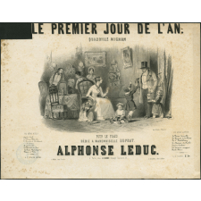 Partition musicale : Le Premier Jour de l'An. Quadrille Mignon.