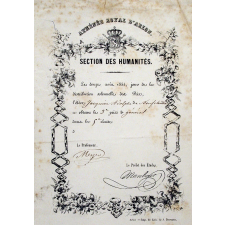 Ex-praemio . Athénée royal d'Arlon. Section des Humanités.