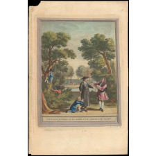 Fable de La Fontaine. L'Ecolier, le Pédant, et le Maitre d'un jardin. Fable CLXXIV.