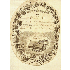 Ex-praemio . Pensionnat de Chabeuil.
