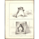 Il s'arrache les cheveux pour avoir oublié d'emporter les diamants de la Couronne. Portrait refusé à l'exposition de 1848.