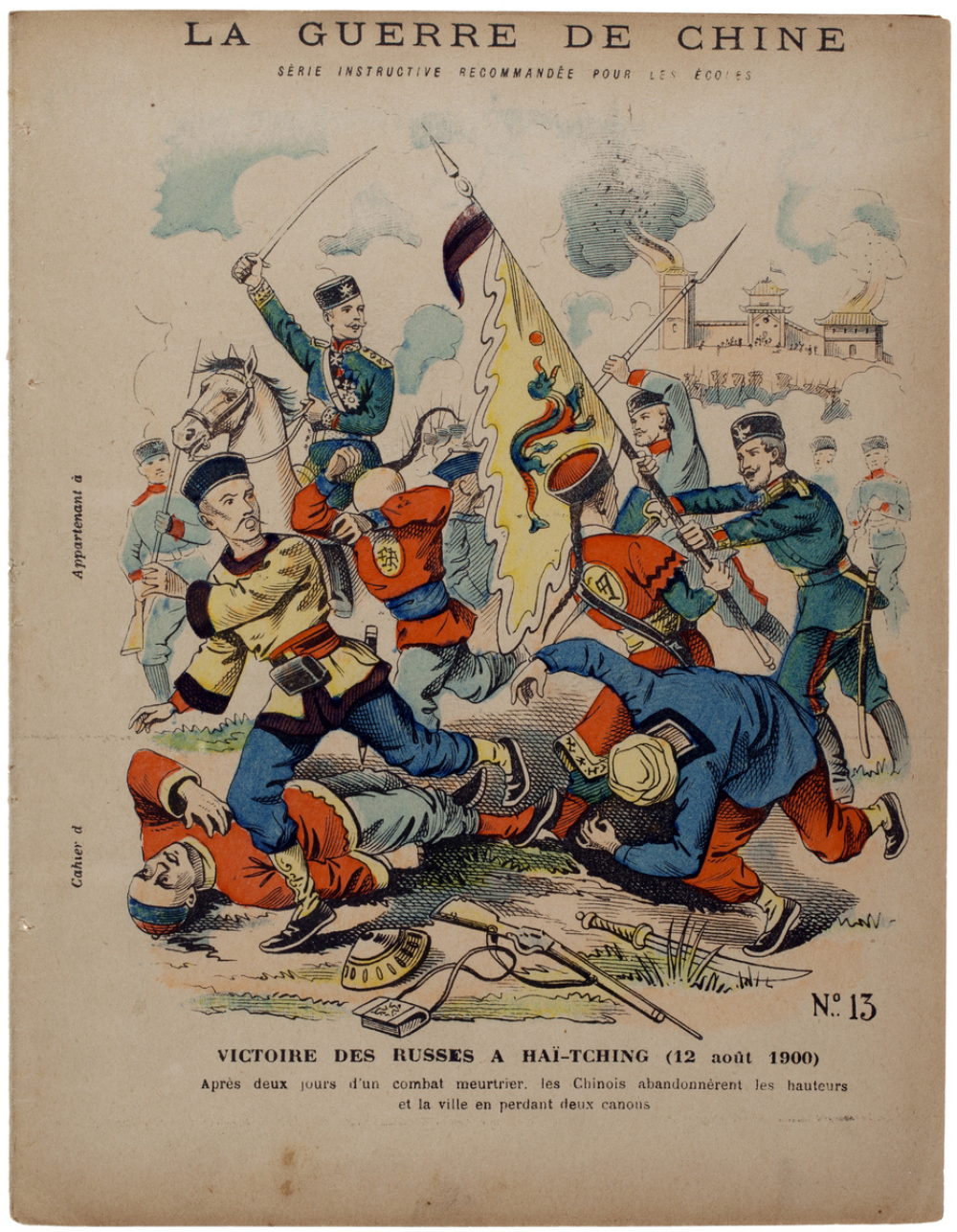 Les Européens assiégés par les Boxers à Pékin - La guerre de Chine n°15. 