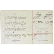 Cahier de roulement n°6 - Année scolaire 1907-1908.