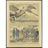 La Guerre dans les airs. Brillante prouesse de l'Aviateur Gilbert. La Guerre 1914-1915 en images, faits, combats, épisodes, récits. 