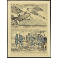 La Guerre dans les airs. Brillante prouesse de l'Aviateur Gilbert. La Guerre 1914-1915 en images, faits, combats, épisodes, récits. 