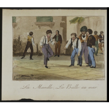La Marelle, la Balle au mur.