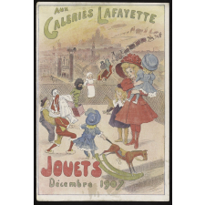 Aux Galeries Lafayette. Jouets décembre 1907.