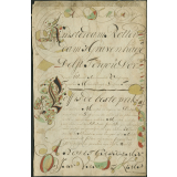 Calligraphie néerlandaise. 