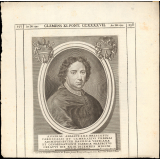 Annibal Albanus S.R.E. Epsicopus Cardinalis et Camerarius Urbinas.