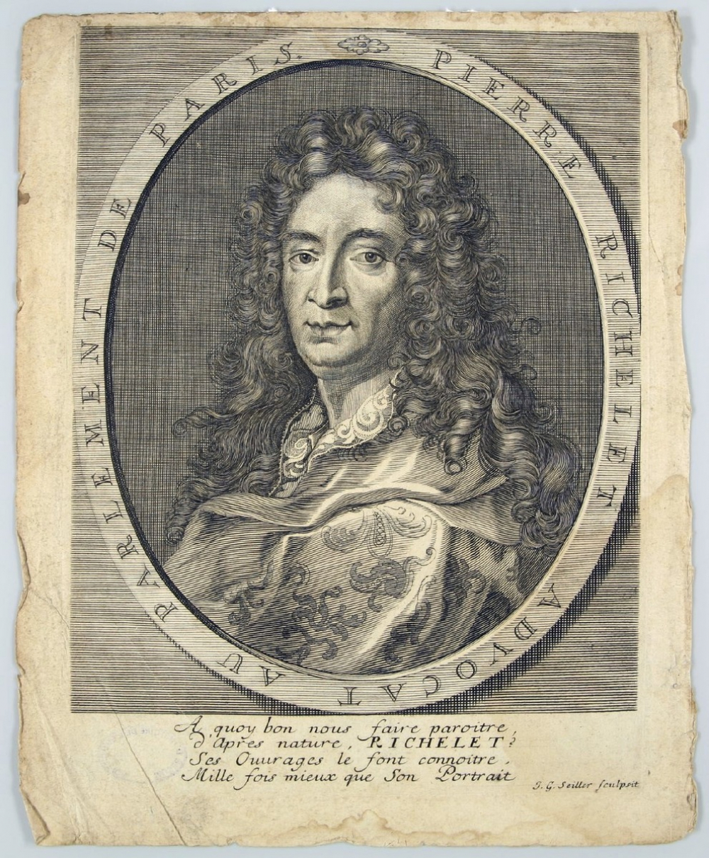 Pierre Richelet, avocat au parlement de Paris.