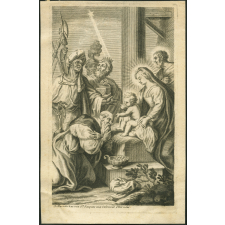 L'adoration des mages.