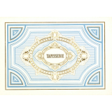 Dessus de boîte à ouvrages. Tapisserie.