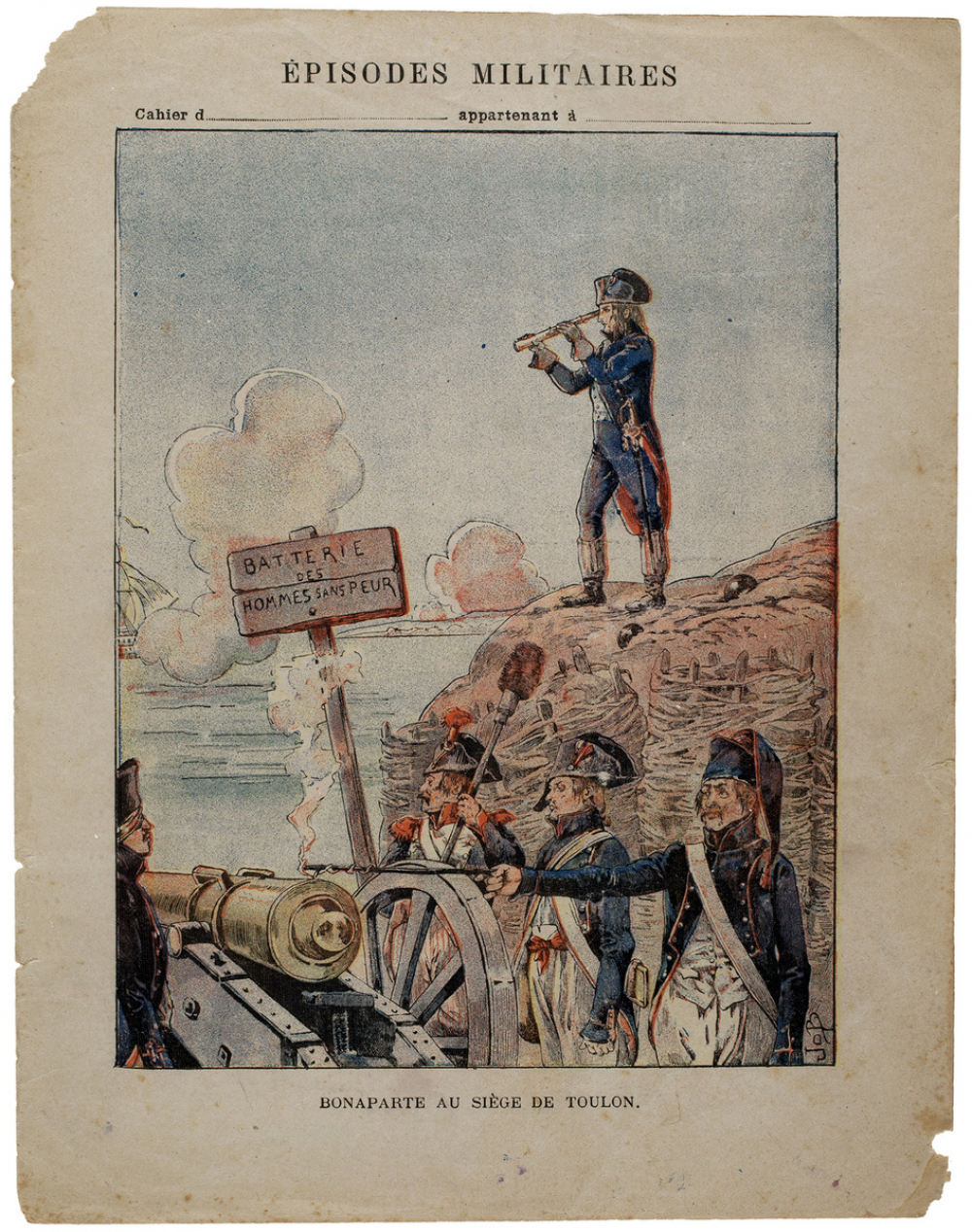 Bonaparte au siège de Toulon - Épisodes militaires.