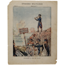 Bonaparte au siège de Toulon - Épisodes militaires.