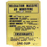Délégation massive au ministère mardi 11 février.
